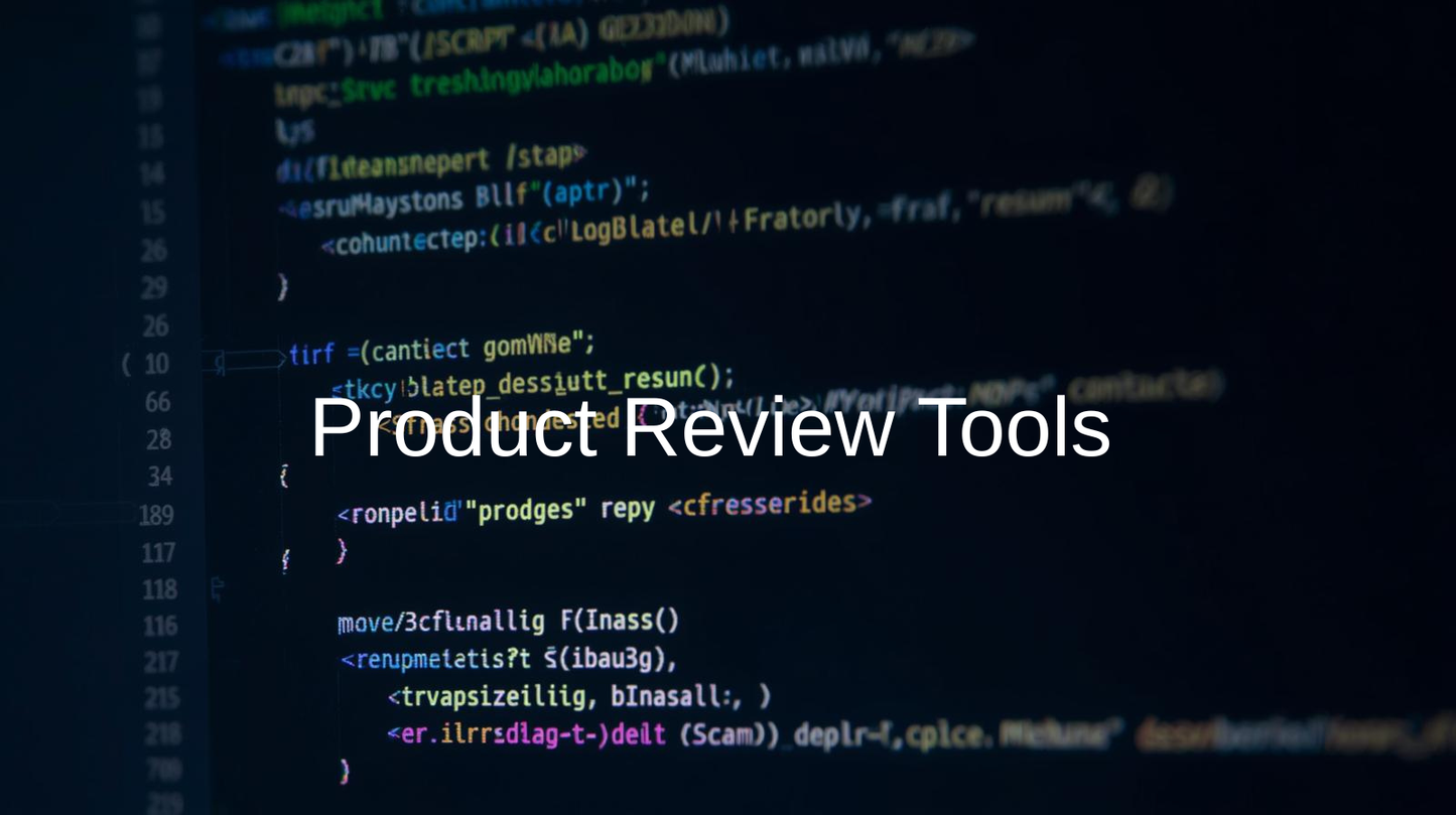Product Review Tools